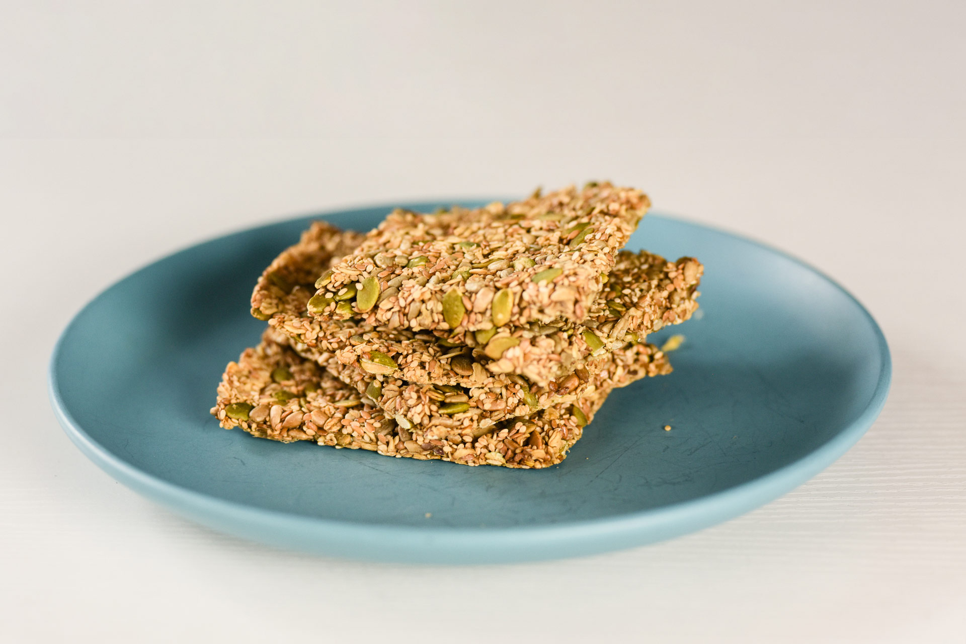 Featured image for “Seed crisp bread recipe with healthy fats”